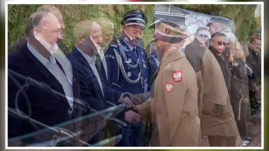21 lat 11. Batalionu Ewakuacji Sprzętu — apel w Czarnem, starosta Lis dziękuje i zapowiada obchody w Szczecinku