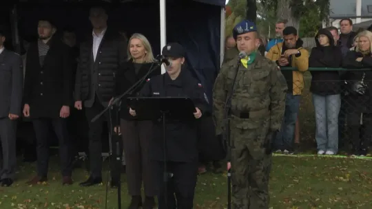 Kadeci pierwszych klas mundurowych złożyli ślubowanie w Białym Borze