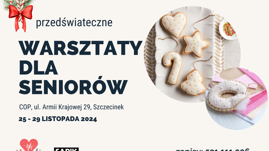 Przedświąteczne warsztaty dla seniorów