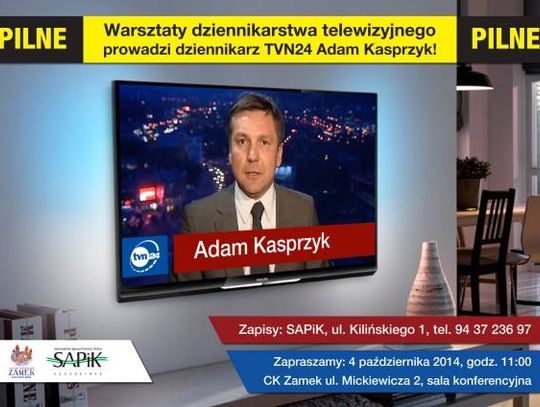 Adam zaprasza