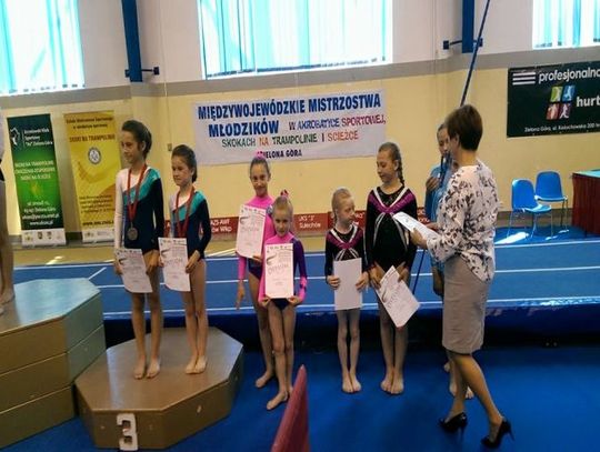 Akrobaci z medalami