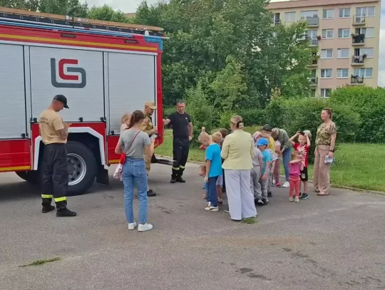 Będa strażakami?