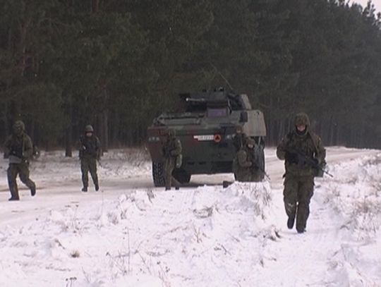 Brygada na poligonie