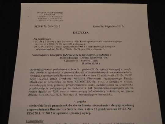 Decyzja SKO