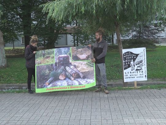 Ekolodzy protestują