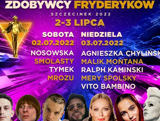 Festiwal Fryderyków już w sobotę