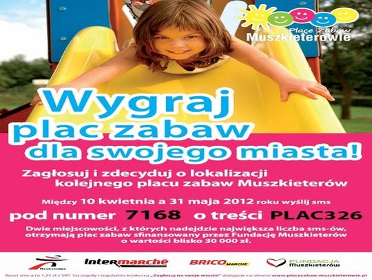 Głosuj na plac zabaw