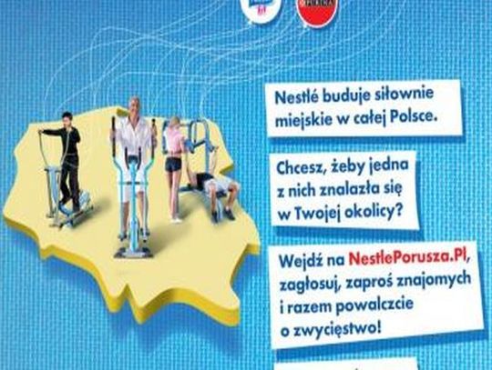 Głosujemy na siłownię