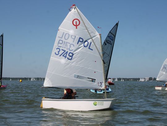 Igor Idczak na podium regat 10 Bałtyckiego Pucharu Klas