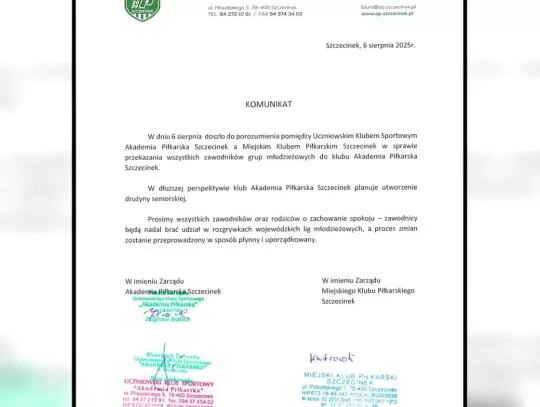Juniorzy z MKP Szczecinek do Akademii Piłkarskiej