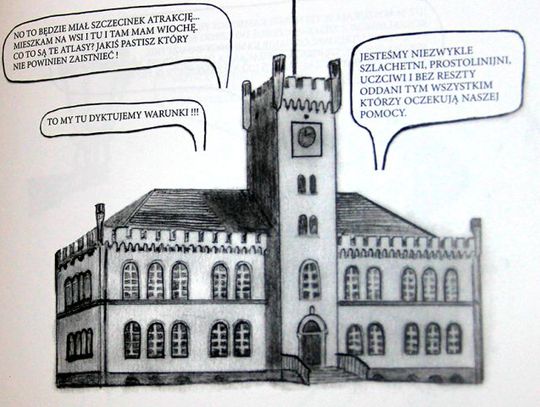 Komiksem w urzędników