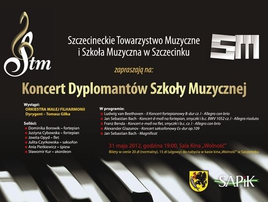 Koncert dyplomantów
