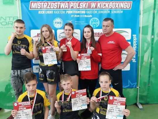 Medale z Mistrzostw Polski w kicboxingu