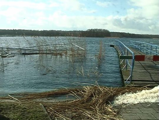 Miato turystyczne bez plaży i pomostu