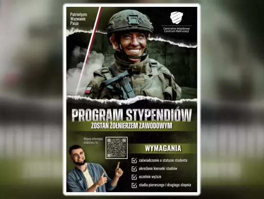 MON ogłosiło limity stypendiów wojskowych na rok akademicki 2026/2027. Kto może otrzymać wsparcie?