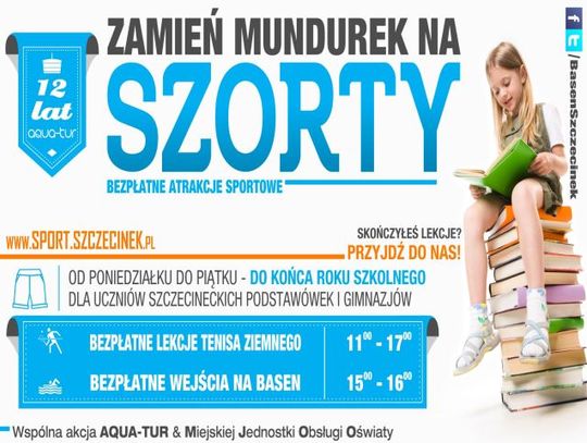 Na basen  za darmo