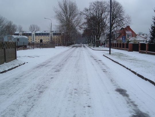 Na drogach ślisko
