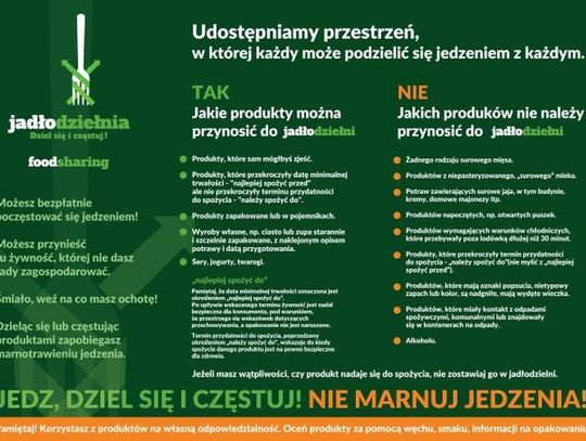 Nie wyrzucaj jedzenia! Podziel się z potrzebującymi