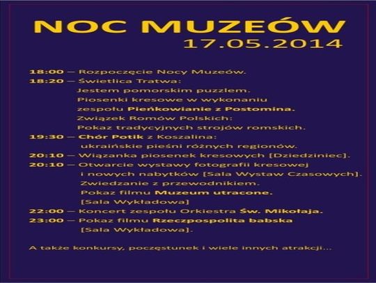Noc Muzeów