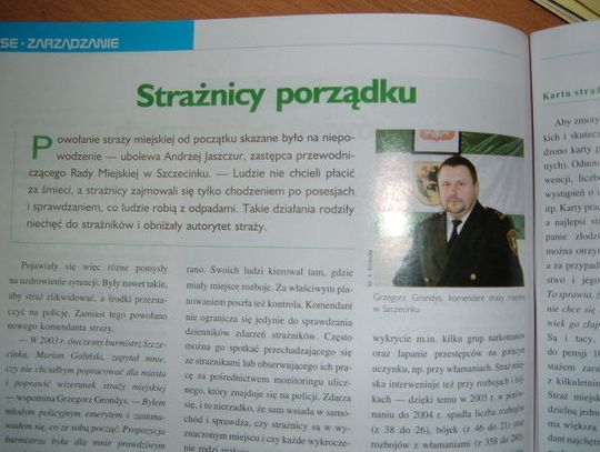 O Straży Miejskiej w Przegladzie Komunalnym
