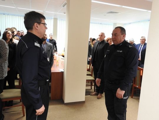 Odprawa policjantów