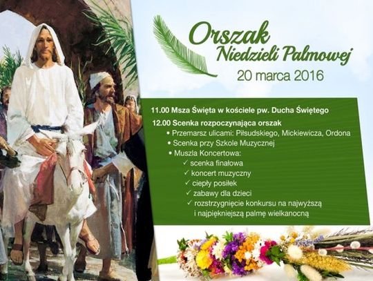 Orszak z palmami