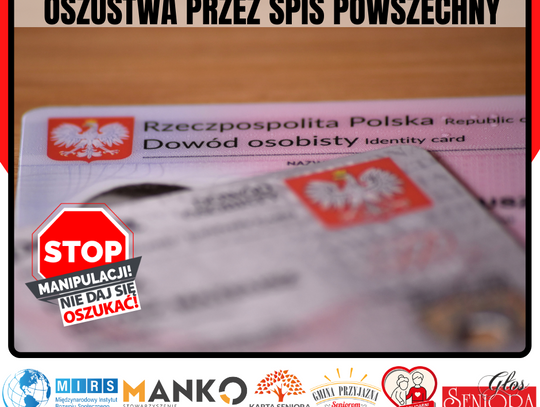 Oszustwa przez spis powszechny - Stop Manipulacji – nie daj się oszukać!