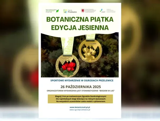Pałac w Przelewicach (25–26 października): koncert ku 200. rocznicy urodzin Straussa, poranna joga i Bieg „Botaniczna Piątka”