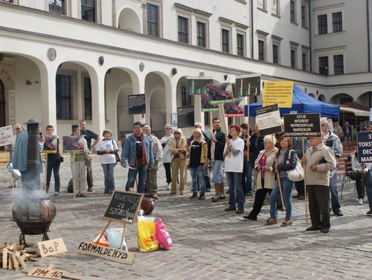 Pikieta w Szczecinie