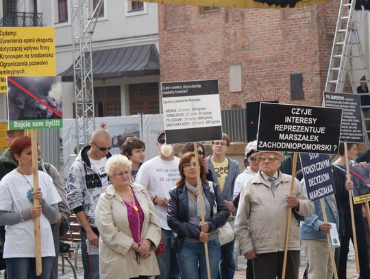Pikieta w Szczecinie