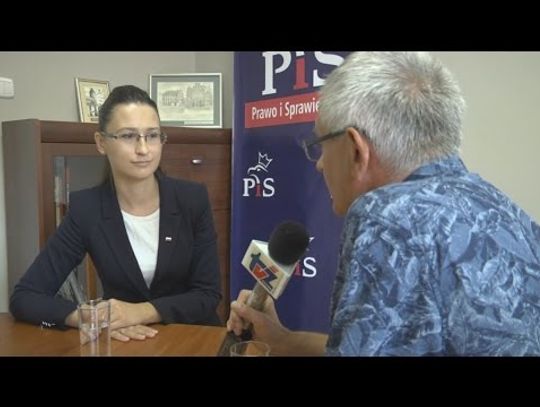 Posłanka pracuje