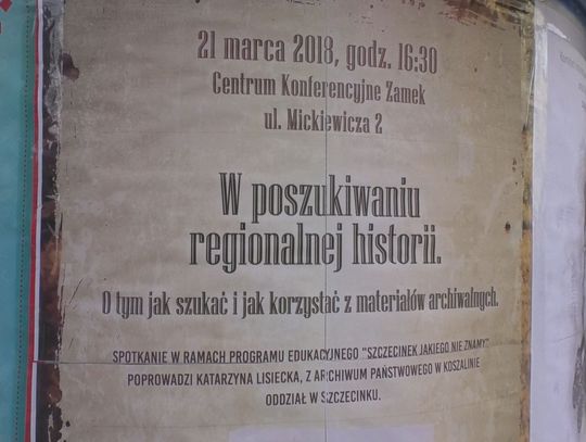 Poszukają w archiwach