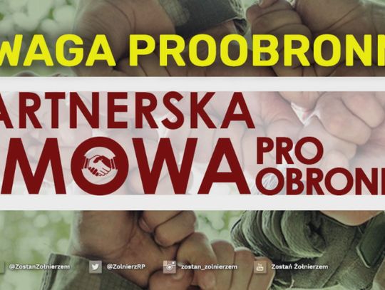 Proobronni wesprą szkolenie klas wojskowych.