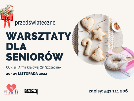 Przedświąteczne warsztaty dla seniorów