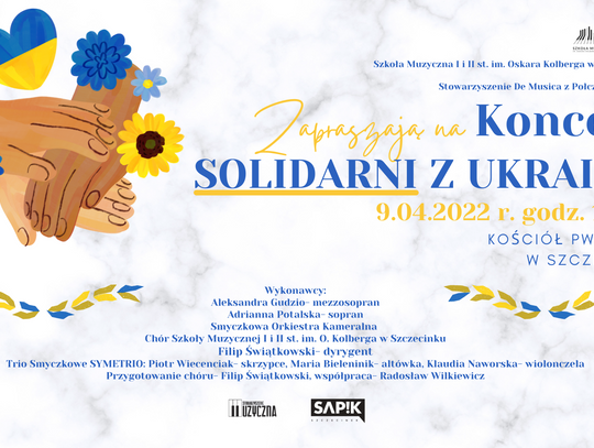 Solidarni z Ukrainą.