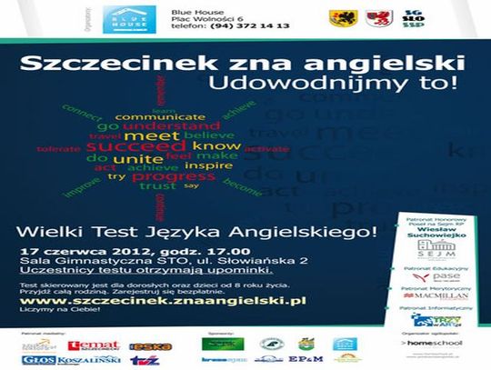 Test z angielskiego