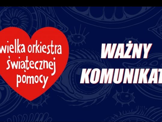 Ważny komunikat