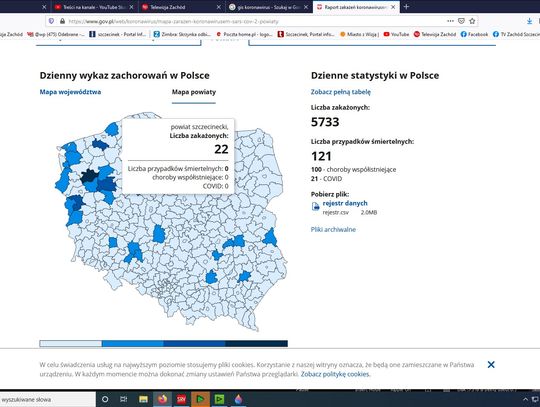 Wirus nie odpuszcza