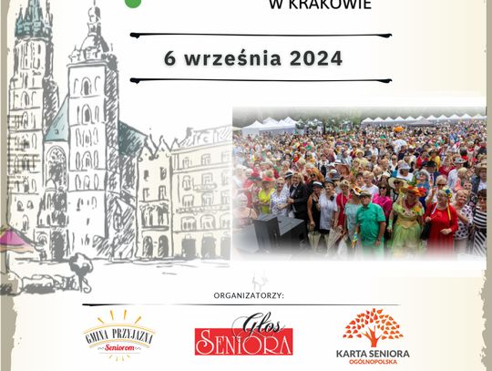 XI Międzynarodowe Senioralia w Krakowie 2024  – Największa Impreza Seniorska w Europie!