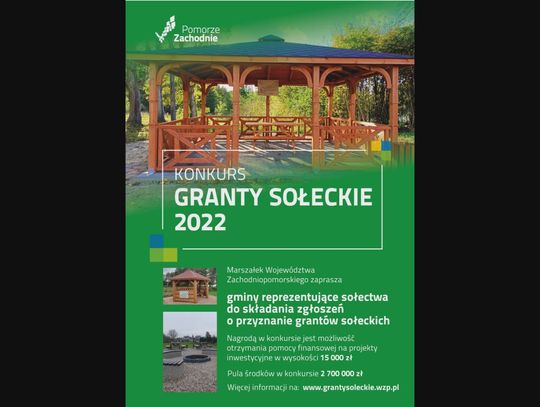 Zachodniopomorskie sołectwa z szansą na granty