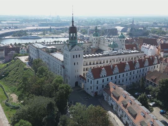 Zaczyna się modernizacja tarasów i odbudowa skrzydła północnego Zamku w Szczecinie