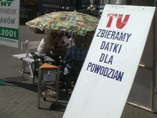 Zbiórka darów dla powodzian