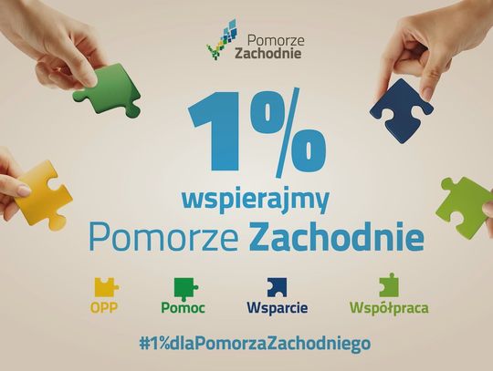 Zostaw 1% podatku dochodowego na Pomorzu Zachodnim 