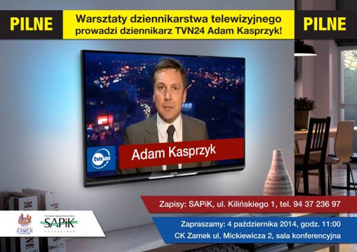 Adam zaprasza