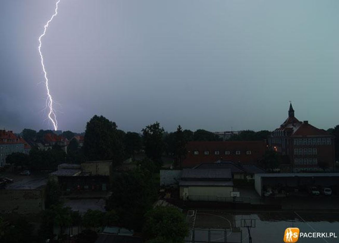 Burza nad Szczecinkiem