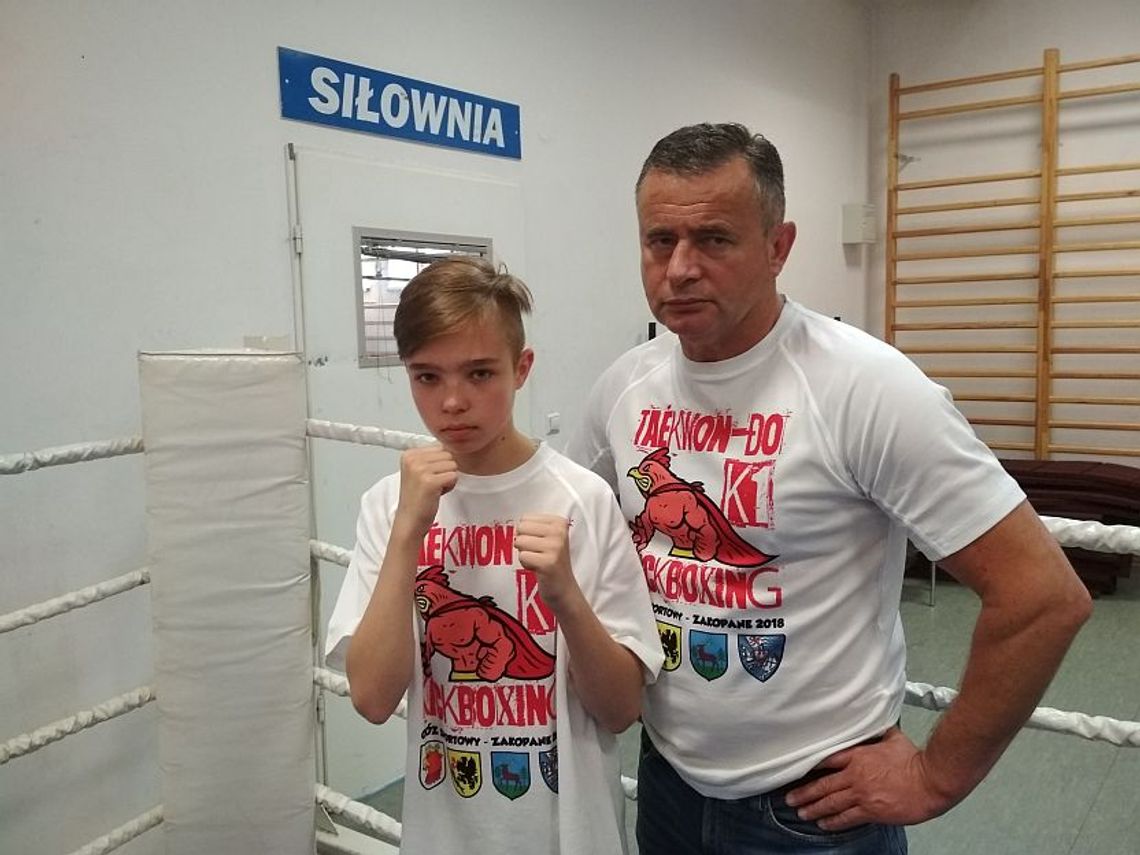 Dominik Wasilewski w kadrze kadetów starszych Polskiego Związku Kickboxingu