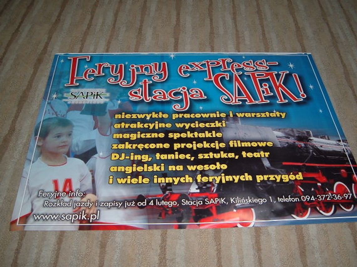 Ekspres do stacji SAPiK