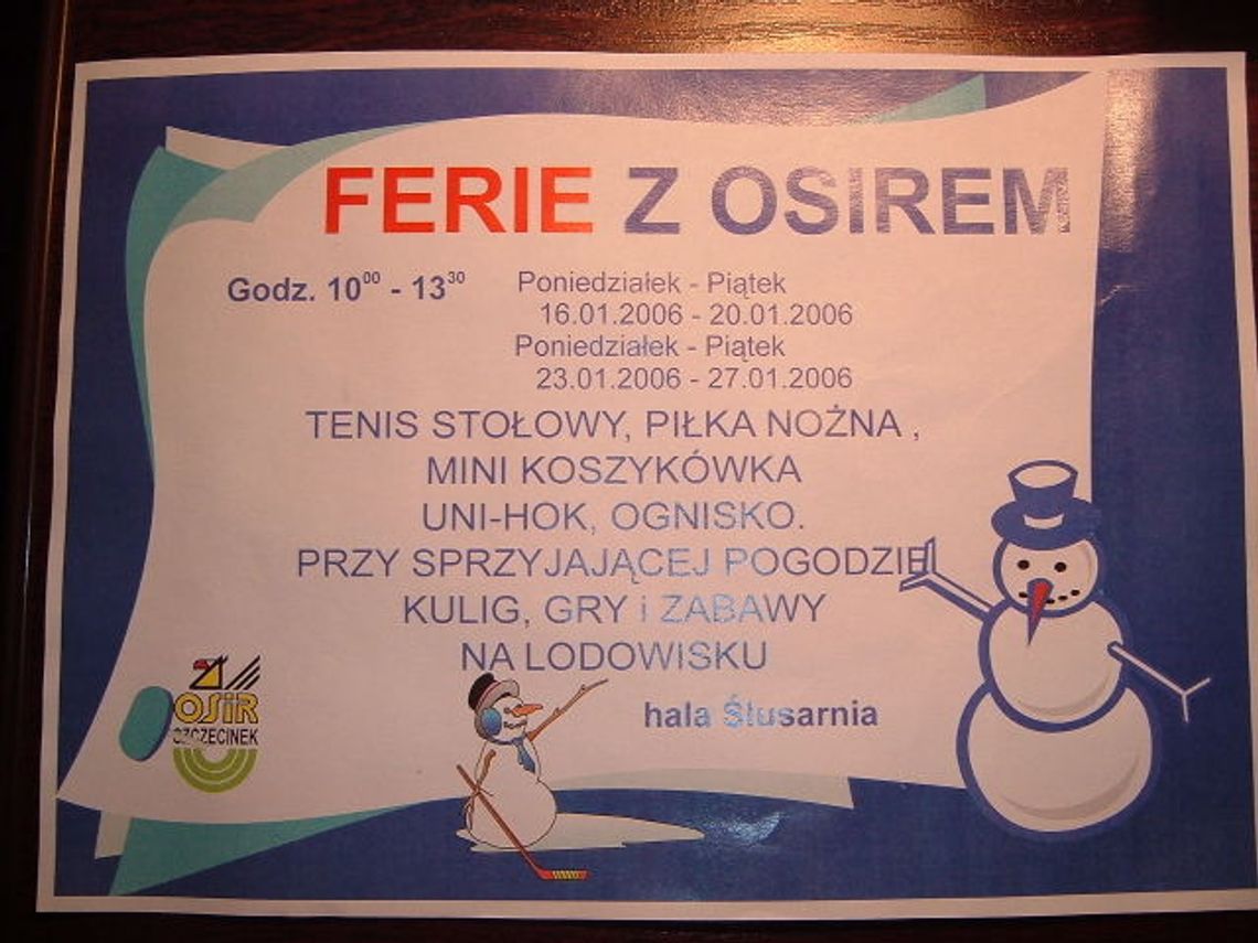 Ferie z OSiRem
