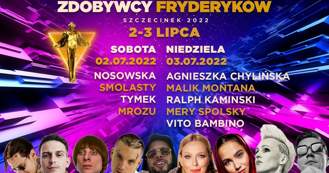 Festiwal Fryderyków już w sobotę