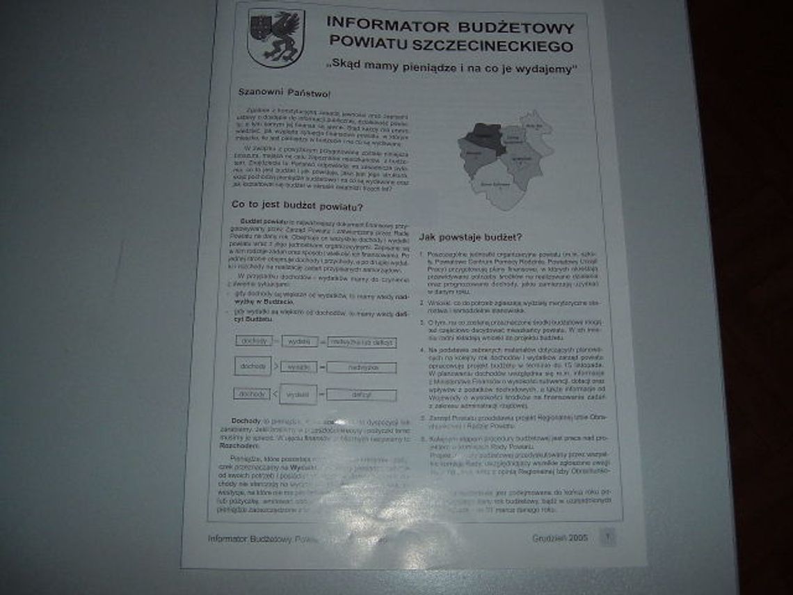 Informator budżetowy